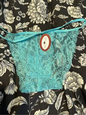 Popsi Lingerie Turqouise Cheeky Panty